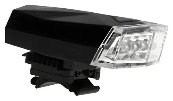 RULYT MS-220942 / Přední světlo na kolo / 5 LED / uchycení na řídítka / 3x AA baterie