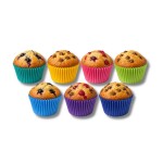 Dortisimo Košíčky na muffiny tmavě zelené (100 ks)