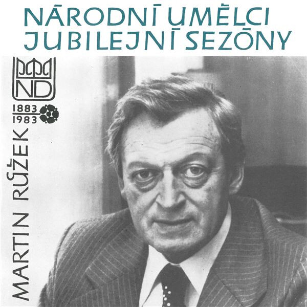 Národní umělci jubilejní sezóny - Martin Růžek - Jaroslav Vrchlický
