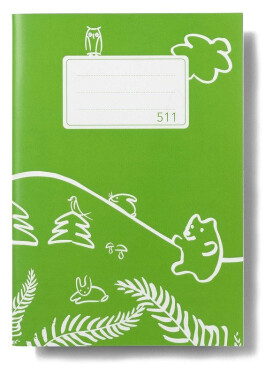Školní sešit SVĚT 511 bezdřevý