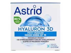 Astrid Hyaluron 3D denní krém OF 15 50 ml