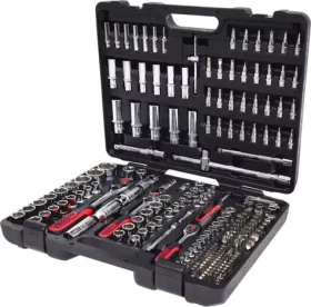 KS Tools CHROMEplus Souprava nástrčných klíčů 1/4" + 3/8" + 1/2" 125ks (918.0795)