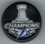 Inglasco / Sherwood Minipuk Tampa Bay Lightning NHL 2021 Stanley Cup Champions Charm