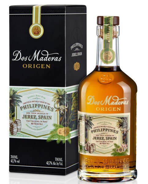 Dos Maderas Origen Philippines 0,7L, 42% -DB-
