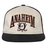 Outerstuff Dětská kšiltovka Anaheim Ducks NHL Flatbrim Arch Deadstock Snapback