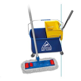 Mop set 936121 EAST úklidový vozík menší pojízdný kompletní 1x20l