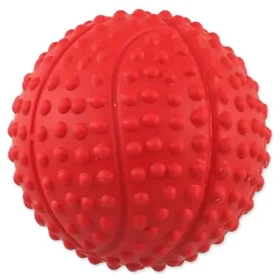 Dog Fantasy Hračka - míček basketbal s bodlinami pískací mix barev 5.5 cm (454-31170)