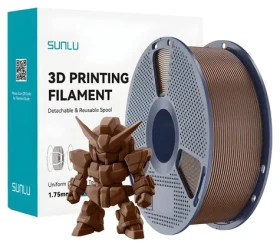 Sunlu PLA+ 2.0 kávově hnědá / struna pro 3D tiskárnu / PLA / 1,75mm / 1kg (PLA+ 2.0 CB)