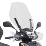 D1143St plexi čiré Honda SH 300i (15-20), vxš515x490 mm