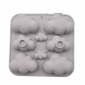 Dortisimo Silikonová forma Mráčky (na 8 ks) 15,5 x 16 cm