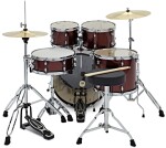 Premier Revolution 20" 5pc Drum Kit Red Sparkle