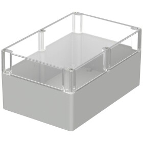 Bopla EUROMAS M 243 G 02243100 Průmyslová skříň 240 x 160 x 120 polykarbonát šedobílá (RAL 7035) 1 ks