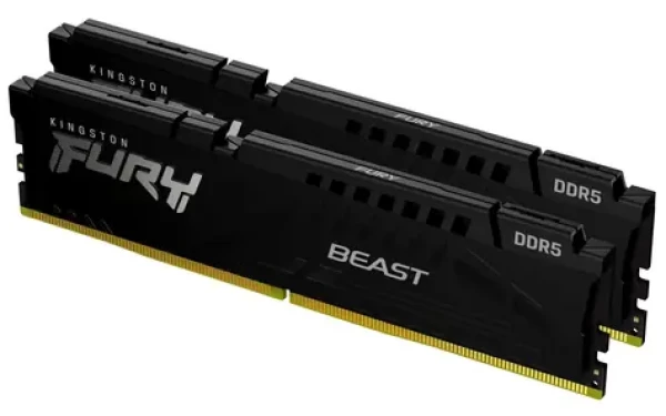 Kingston FURY Beast Black 32GB (2x 16GB) 6000MHz / DDR5 / CL36 / DIMM / 1.35V / EXPO (KF560C36BBE2K2-32)
