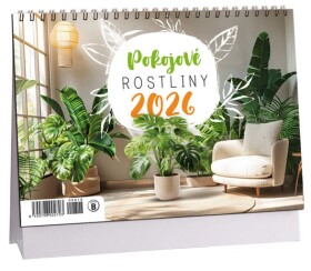 Stolní kalendář ARIA 2026 - Pokojové rostliny, 14denní