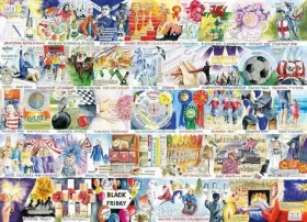 GIBSONS Puzzle Rok strávený ve Velké Británii