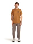 ICEBREAKER Mens Mer 150 Tech Lite SS Tee Evolving Lay, Trail velikost: M