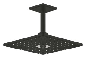 GROHE - Rainshower SmartActive Cube Hlavová sprcha, 31x31 cm, 2 proudy, phantom black 26481KF0