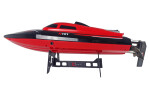 Mamido Motorový člun H101 na dálkové ovládání R/C 1:48 2,4 GHz červený