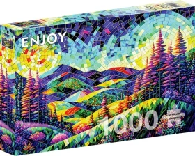 ENJOY Puzzle Přes kopce do země snů