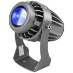 Eurolite LED IP PAR 3x9W SCL Spot DMX LED reflektor Počet LED: 3 9 W černá