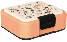 Quokka Twist Kids In The Woods / Svačinový box / plast / 180 mm x 67 mm x 160 mm (8412497402564)