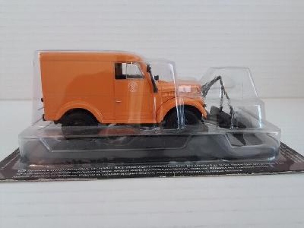 GAZ 69 T-3 sněhový pluh kartáčem DeAgostini 1:43 orig.blistr