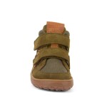 Dětské barefoot boty TEX AUTUMN Olive Froddo G3110266-1 - 34