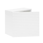 Koupelnová skříňka nízká Naturel Savona 40,2x39,6x21,7 cm bílá lesk SAVONAH40BI SAVONAH40BI
