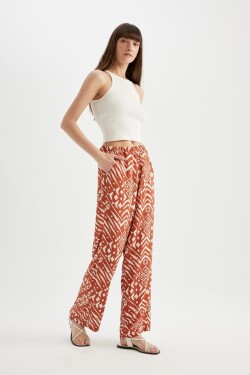 DEFACTO Regular Fit Patterned Trousers