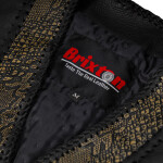 Pánská Kožená Vesta Bogart Copper Gold Brixton Černá Velikost: 4XL