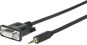 VivoLink Pro 3.5mm - VGA 9pin kabel M-F 25m / 24AWG / dvojité stínění / zlacený konektor (PROMJDSUB9-25)