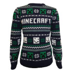 Minecraft vánoční svetr - Jumper Pattern (velikost L)