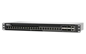 QNAP QSW-M7230-2X4F24T / Řízený switch / 24x 10GbE RJ45 / 4x 25GbE SFP28 / 2x 100GbE QSFP28 (QSW-M7230-2X4F24T)