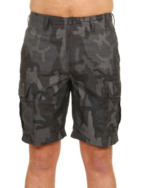 Billabong SCHEME SUBMERSIBLE CHARCOAL CAMO pánské džínové kraťasy