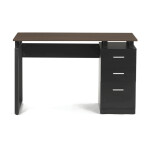 Kancelářský stůl 120x60cm, melamin, ořech, APC-3218 OAK