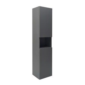 Koupelnová skříňka vysoká SAT Feel 36x165x32 cm antracit mat SATFEELV36ANT SATFEELV36ANT