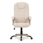 Kancelářské křeslo, houpací mechanismus, béžová látka, KA-C713 CRM2
