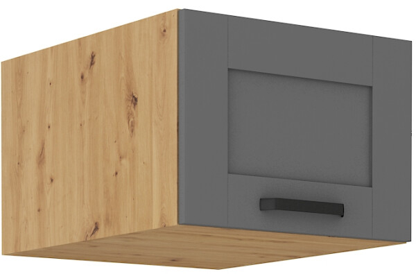 Horní skříňka Luna 50 NAGU-36 1F Barva korpusu: Dub artisan, Barva dvířek: Dust Grey