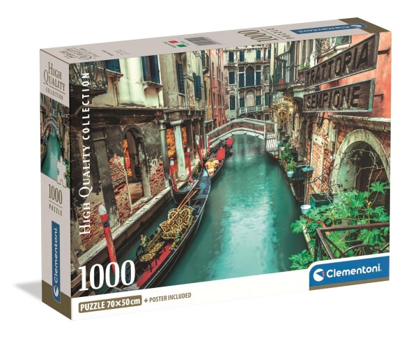 Clementoni Puzzle 1000 Benátský kanál