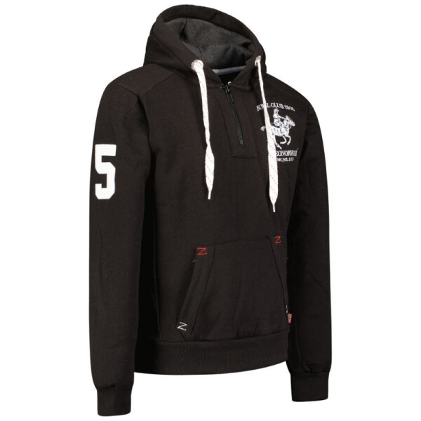 Geographical Norway Folton EO 100 M WW4783H/GNO-Černá mikina s
