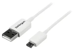 StarTech USBPAUB1MW bílá / Kabel USB-A - Micro USB / USB 2.0 / 1 m (USBPAUB1MW)