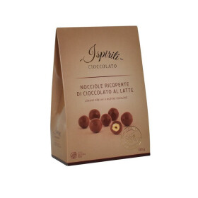 ISPIRITI Lískové ořechy v mléčné čokoládě 120g