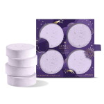 Grace Cole Šumivé bomby do koupele Lavender Dreams 4 x 50 g, fialová barva