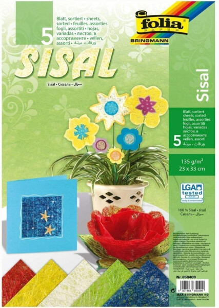 Sisalový papír 23 cm