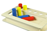 Moyo Montessori Moyo Montessori Box na vkládání válečků do otvorů