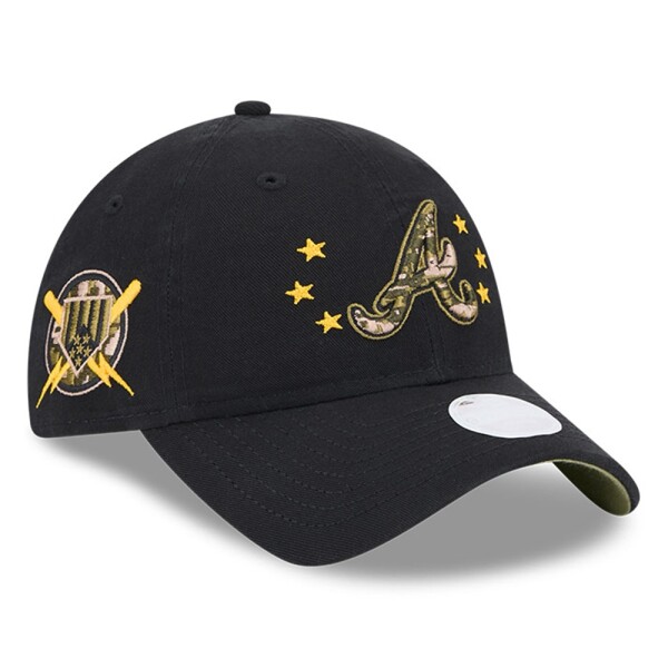 New Era Dámská kšiltovka Atlanta Braves MLB 2024 Armed Forces Women's 9TWENTY