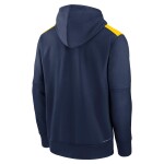 Nike Pánská mikina Milwaukee Brewers MLB 2025 Authentic Performance Therma Hoodie Velikost: 2XL