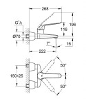 GROHE - Euroeco Special Páková umyvadlová baterie, chrom 32779000