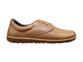 Wild 017-26025 Lion Dámské celokožené barefoot polobotky hnědé 38