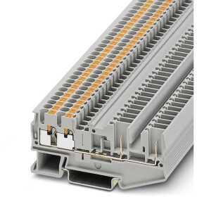 Phoenix Contact 3209662 řadová svorka průchodky 5.2 mm rychlé připojení šedá 50 ks